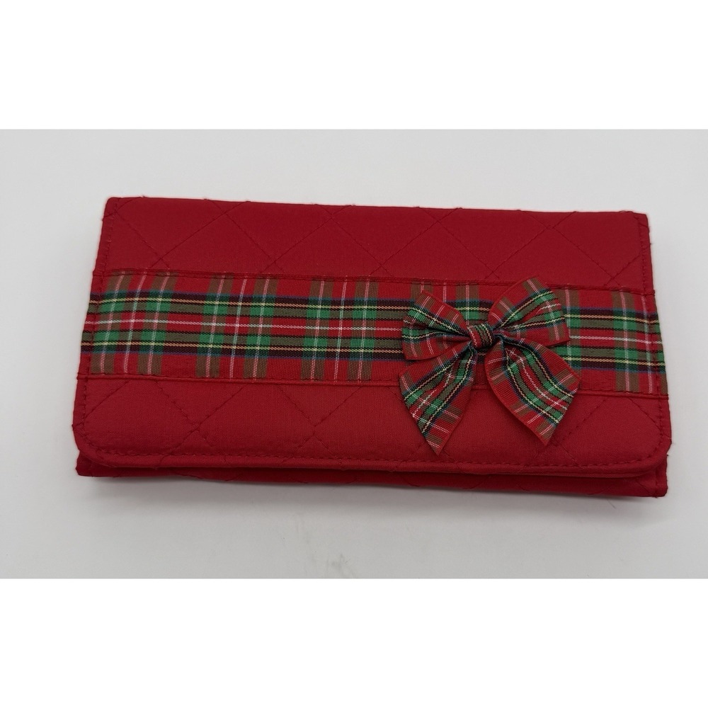 Quilted Christmas‎ Clutch Wallet Wristlet